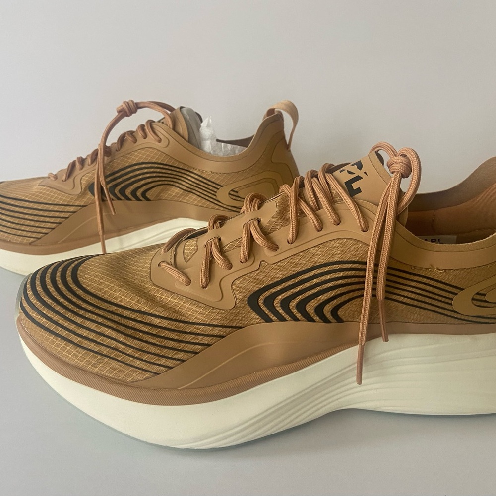 APL Women's Sneakers in Tan with Black Accents